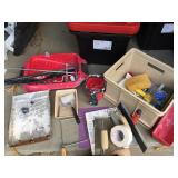 PAINTING TRAYS, ROLLERS, ETC.