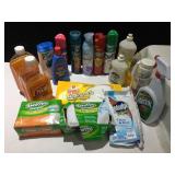 ASSORTED CLEANING PRODUCTS