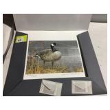 ROBERT BATEMAN SIGNED PRINT, PRIDE OF AUTUMN,