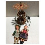 AVON REPRODUCTION CHRISTMAS CAROL WINDMILL WITH