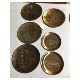 WENDELL AUGUST GRADUATION PLATES, ETC.