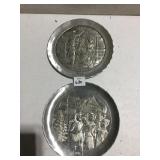 WA 1986 1990 CHRISTMAS PLATES