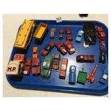 GROUP OF METAL CARS INCLUDING MIDGE TOY, TOOTSIE