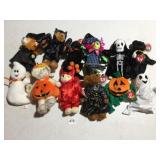HALLOWEEN TY BEANIE BABIES AND ATTIC TREASURES