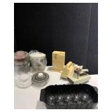 BAKING PAN, MIXERS NO BEATERS FOUND YET, TEA POT