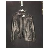 MLC SZ SMALL BLACK LEATHER LADIES JACKET