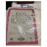 100% NEW POLYESTER BLANKET, QUEEN/KING