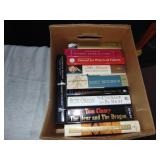 BOOKS 2 BOXES SUZE ORMAN, EMILY DICKINSON, JOHN