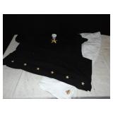 3 X NEW QUAKER FACTORY JACKET, STAR TRIM 3 X