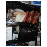 FULL CART LOT - ACCENT PILLOWS, GLASSES, PICTURE