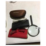 RETRO RED SUNGLASSES MADE IN THE USA, ETC.