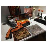 HALLOWEEN LIGHTS, FLAG, WINDSOCK, ETC.