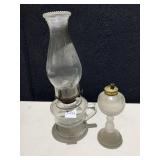 FINGER OIL LAMP AND SMALL OIL LAMP