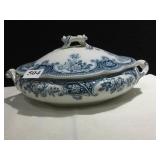 WEDGEWOOD LIVING STONE SOUP TUREEN WITH LID