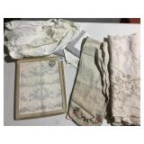 PEQUOT PILLOWCASES WITH DECORATIVE EYELET AND