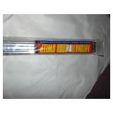 AUTOMATIC DOOR SWEEP CHROME FINISH WEATHER GUARD