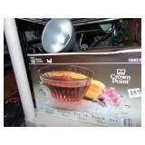 ANCHOR HOCKING CROWN POINT PUNCH BOWL & SPOTLIGHT