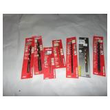 8 DRILL BIDS INCL. 21/64" TITANIUM, MASONRY DRILL