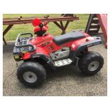 CHILDS BATTERY OPERATED POLARIS QUAD