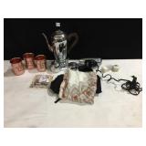 HAIR DRYER, COFFEE POT MISSING PERK, COPPER INDY