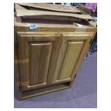 31.5HX24WX9D NEW CABINET WITH 2 SHELVES INSIDE