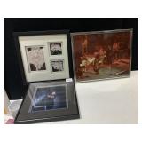 PATTY LABELLE 2 PICTURES FRAMED AND FLOWER PRINT