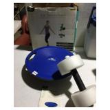 NEW, OUT OF BOX FOR PICS, 6 LB CRANE BALANCE BALL