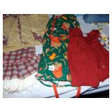 SEARS COWGIRL OUTFIT SZ. 12, FRENCH FRY APRON,