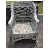 WICKER ROCKING CHAIR