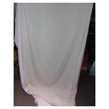 TWIN CHENILLE BEDSPREADS, PINK (FLORAL DESIGN)