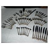 STERLING FLATWARE KING EDWARDS PATTERN 6 PC.