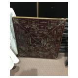 ADVERTISING CARD TABLE