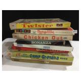 VINTAGE GAMES INCLUDING OUIJA BOARD