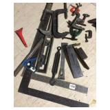 WEDGE, C CLAMPS, LEVELS, ETC.