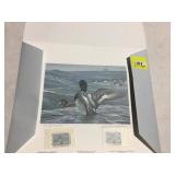 ROBERT BATEMAN SIGNED PRINT, MIGRATORY BIRD