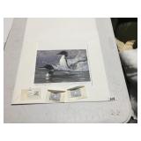 DUCKS UNLIMITED CANADA ARTISTS PROOF, SIGNED