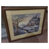 22X18.5 FRAMED PRINT BY CARL VALENTE