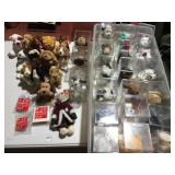 ASSORTED BEANIE BABIES AND ATTIC TREASURES, TAG