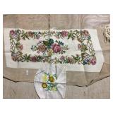 COMPLETED NEEDLEPOINT / CREWEL