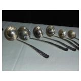 6 SERVING PIECES RODGERS BROTHERS A1 ASSYRIAN