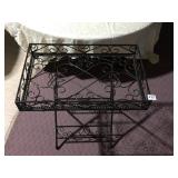 22X14X23 IRON PLANT STAND, COLLAPSIBLE