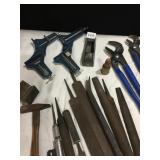 METAL FILES, CLAMPS, ETC.