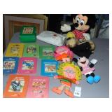 MINNIE MOUSE AND 8 TINY ELF LIBRARY BOOKS, VINYL