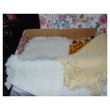 8-9 NEW SLIPPERS 2 BLANKETS