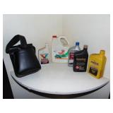 ZIP WAX, OILS, TOOL BELT LOOKS NEW