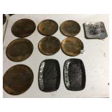 10 NATALIE PLATES INCLUDING PITTSBURGH POINT AND