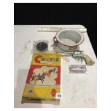 1957 WESTINGHOUSE COASTERS, ENAMELED POT WON AT