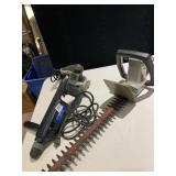 HEDGE TRIMMER, SANDER, DRILL