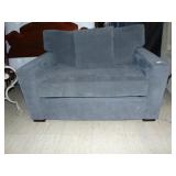 SLEEPER SOFA W/ JUST SLEEP SHOP TWIN MATTRESS