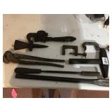 MINI PIPE WRENCH, NAIL PULLER, SPIKE, ETC.